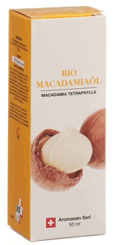 Aromasan huile végétale de macadamia, image principale