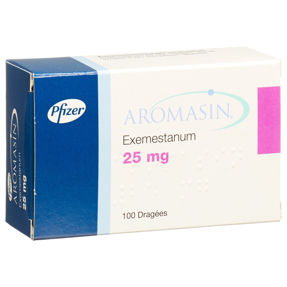 AROMASIN drag 25 mg blist 100 pce, image principale