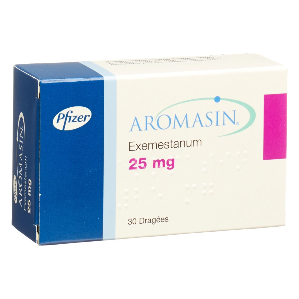 AROMASIN drag 25 mg blist 30 pce, image principale