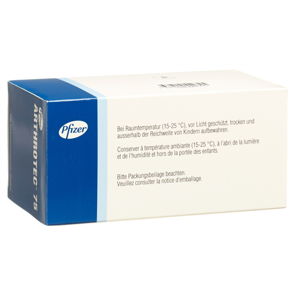 ARTHROTEC cpr 75 mg blist 100 pce, image 2 sur 2