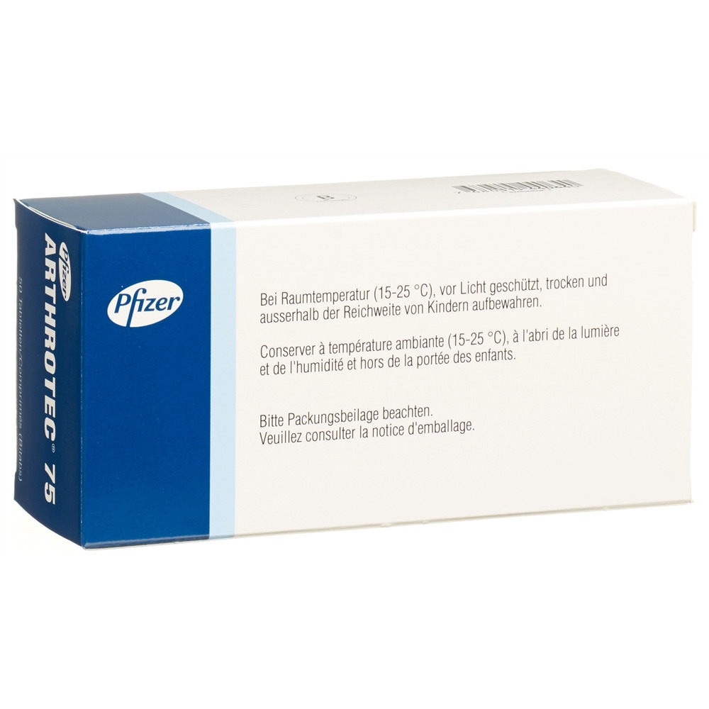 ARTHROTEC cpr 75 mg blist 50 pce, image 2 sur 2