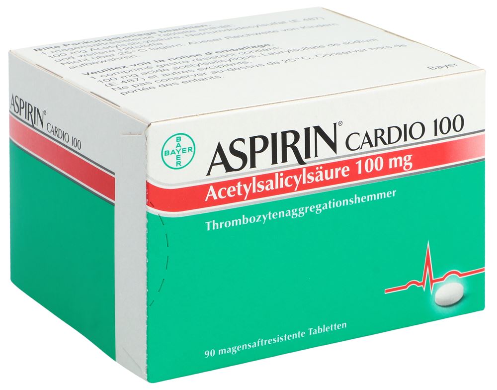 Aspirin Cardio cpr pell 100 mg blist 90 pce, image principale