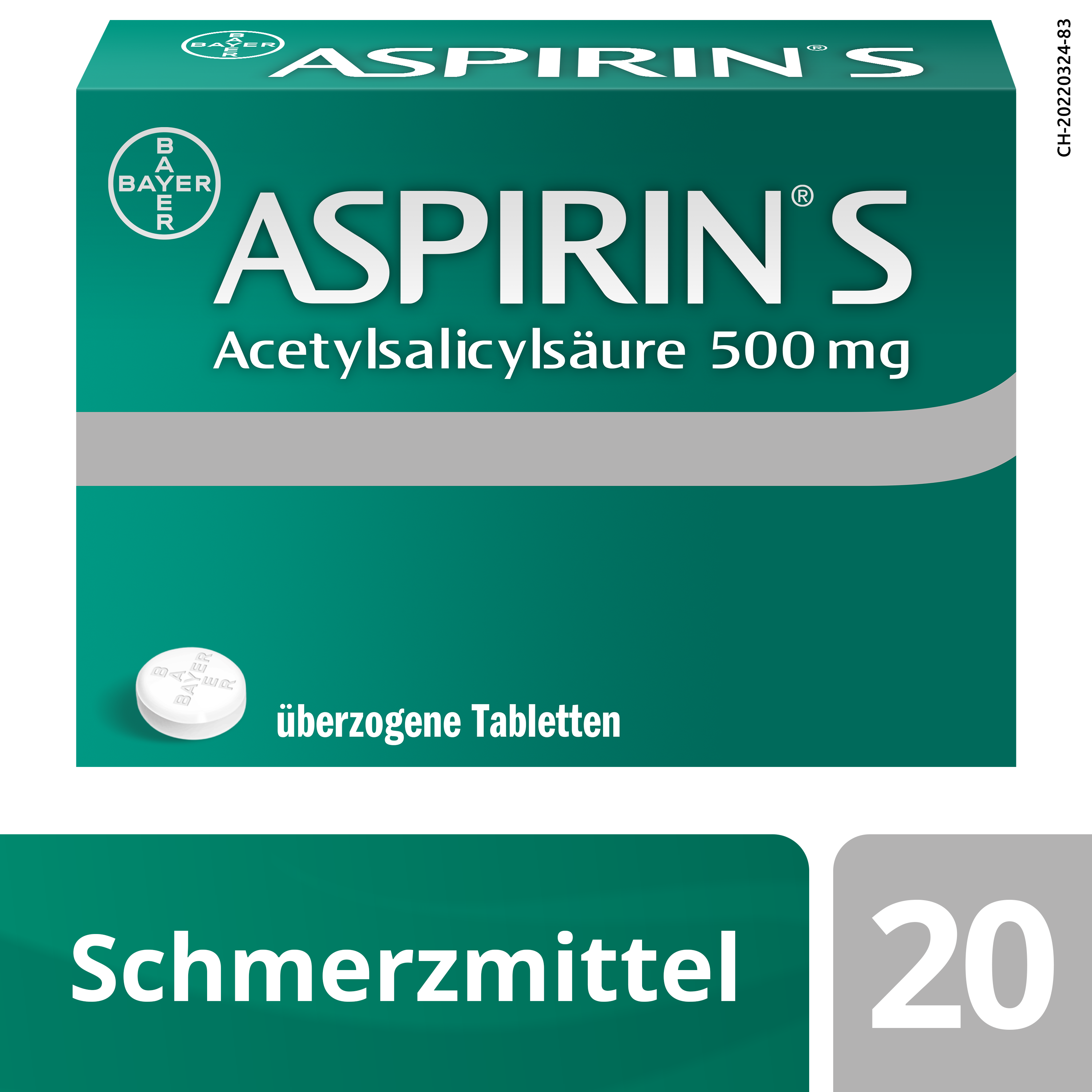 ASPIRINE S 500 mg, image 2 sur 5