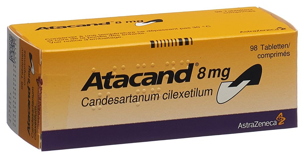 ATACAND Tabl 8 mg Blist 98 Stk, Hauptbild