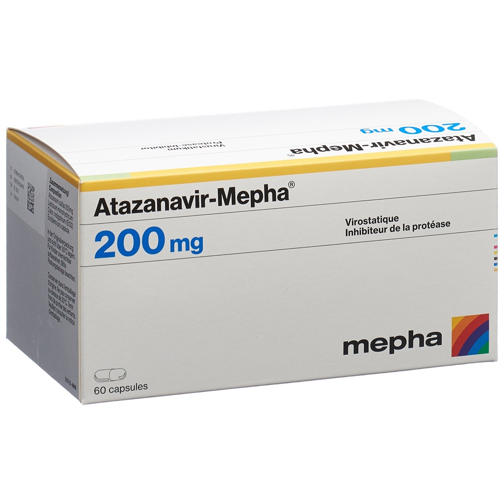 ATAZANAVIR Mepha 200 mg, image 2 sur 2