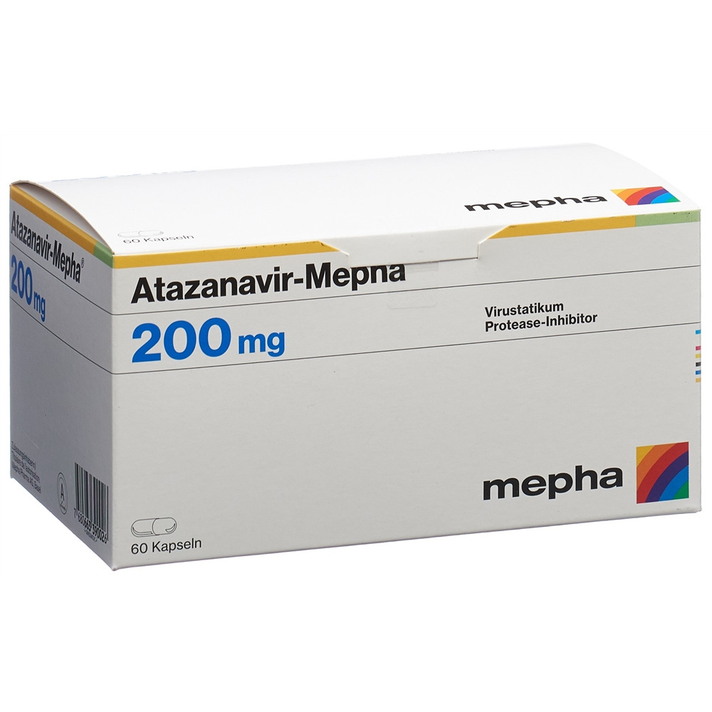 ATAZANAVIR Mepha 200 mg, Hauptbild