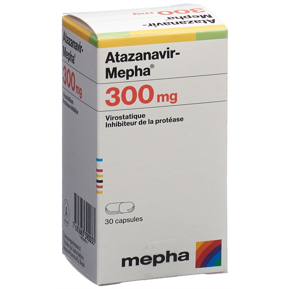 ATAZANAVIR Mepha 300 mg, Bild 2 von 2