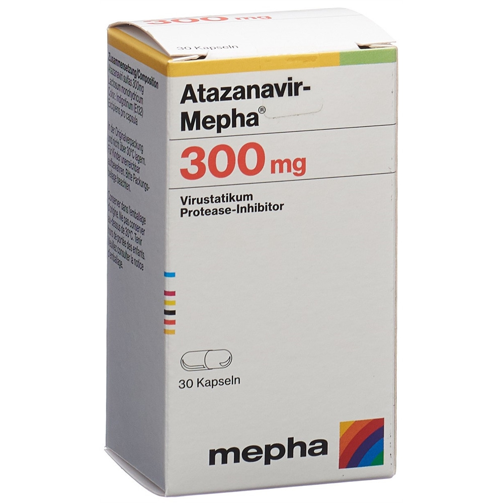 ATAZANAVIR Mepha 300 mg, Hauptbild