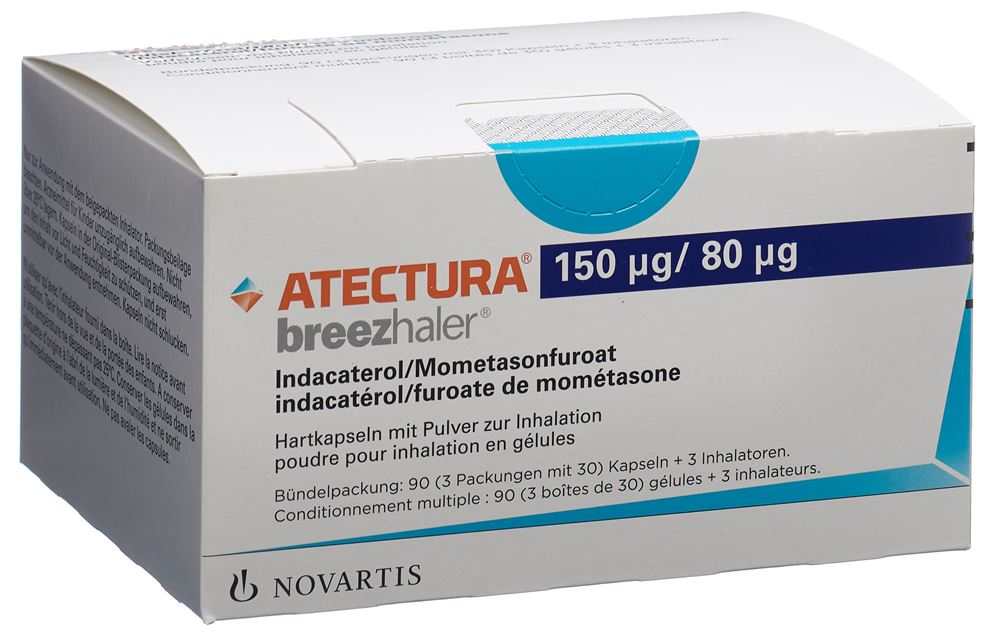 ATECTURA caps inh 150 mcg/80 mcg blist 90 pce, image principale