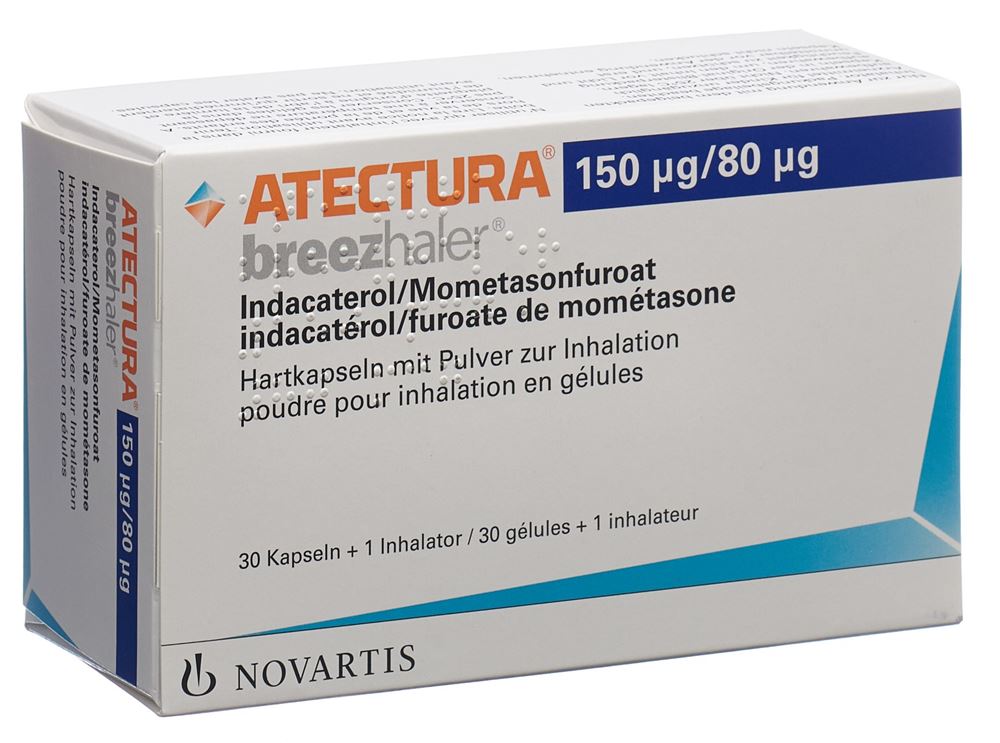 ATECTURA Inh Kaps 150 mcg/80 mcg Blist 30 Stk, Hauptbild