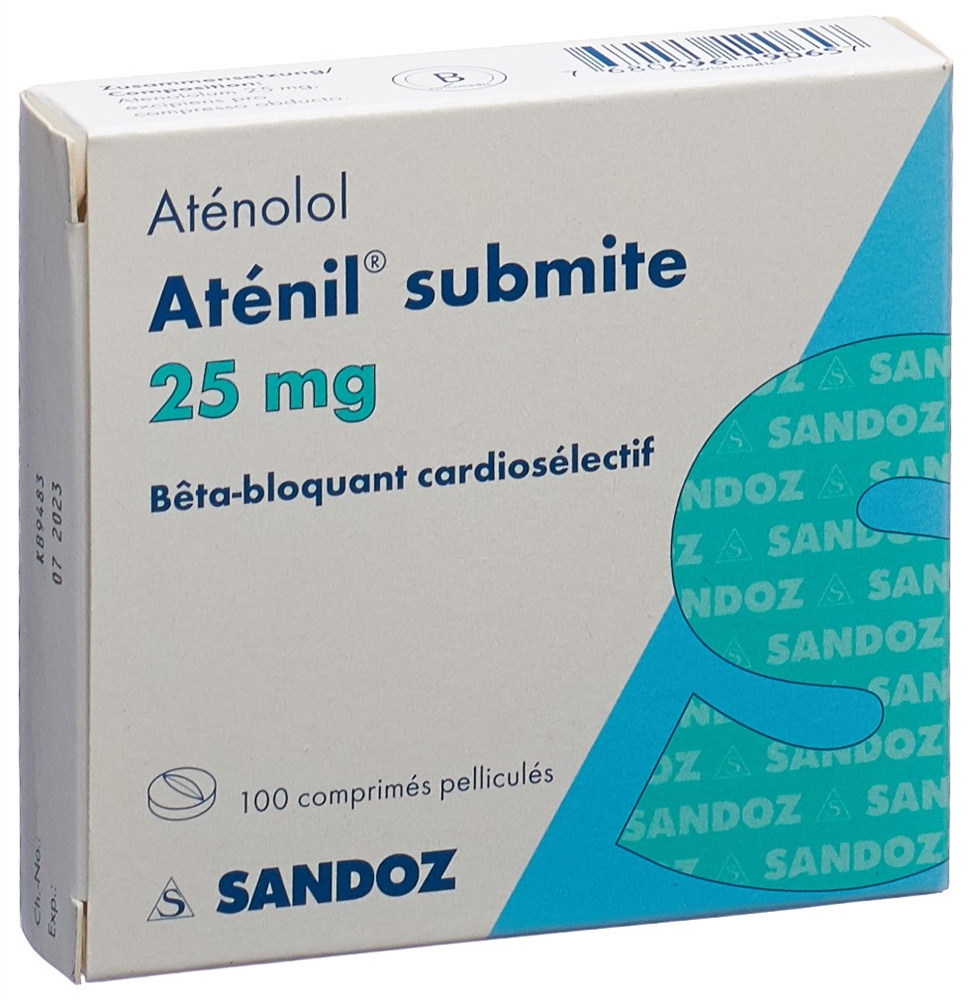 ATENIL submite 25 mg, image 2 sur 2