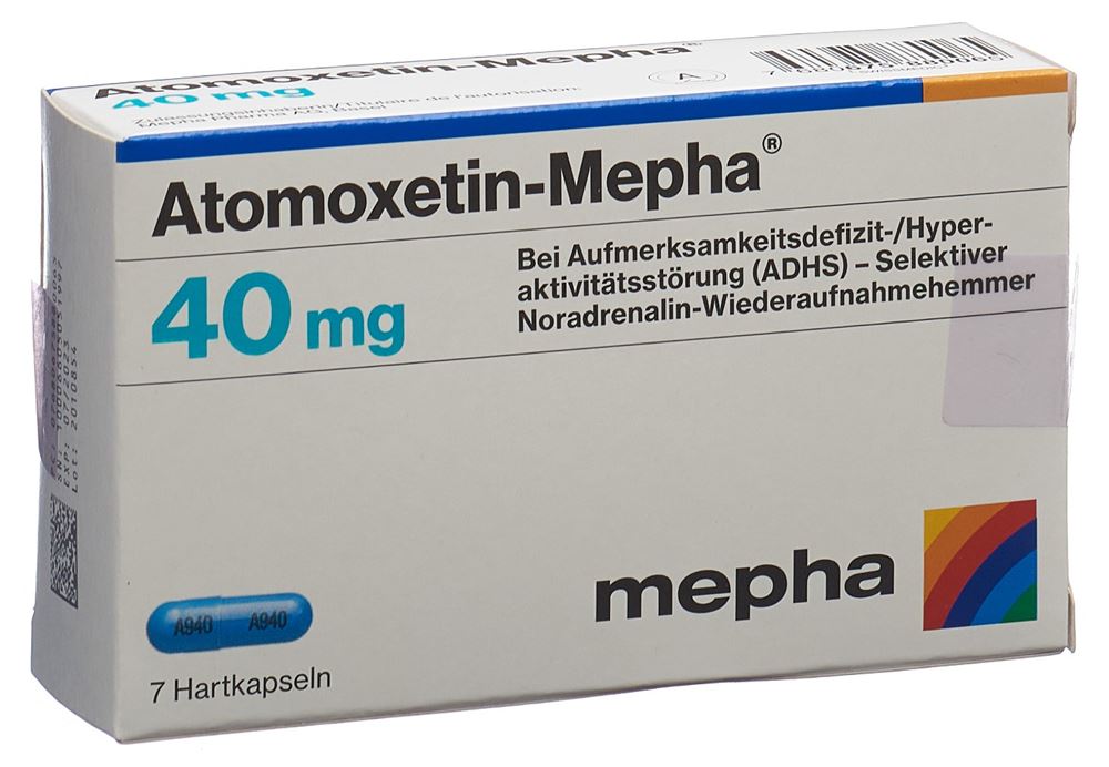 ATOMOXETINE Mepha 40 mg, image principale