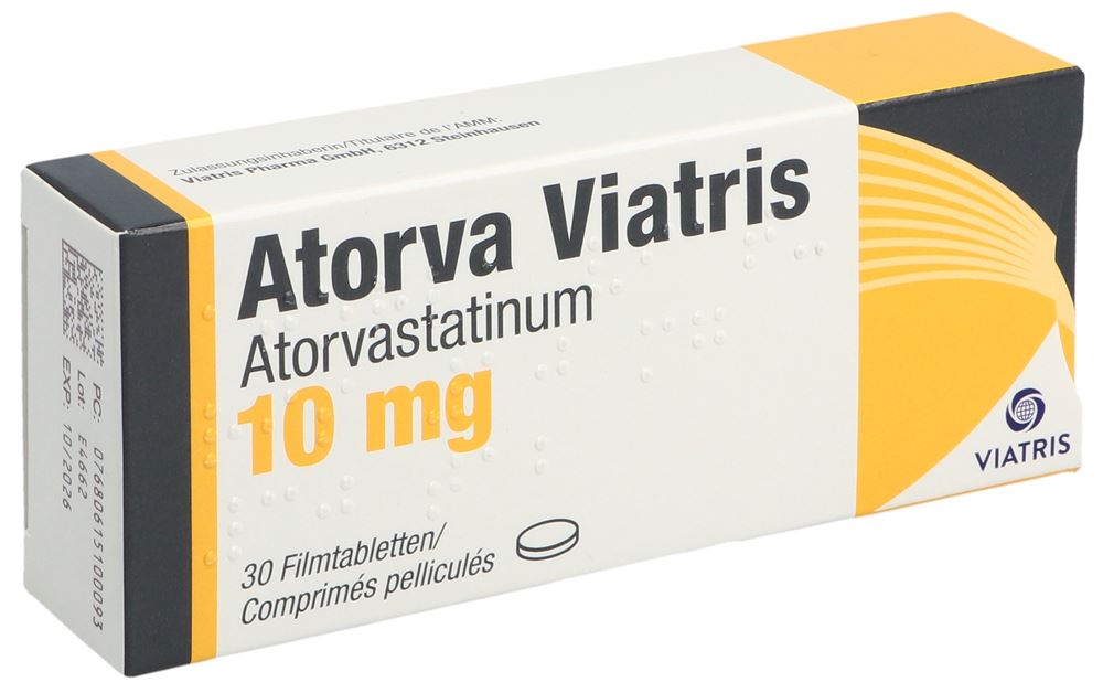 ATORVA Viatris 10 mg, image principale