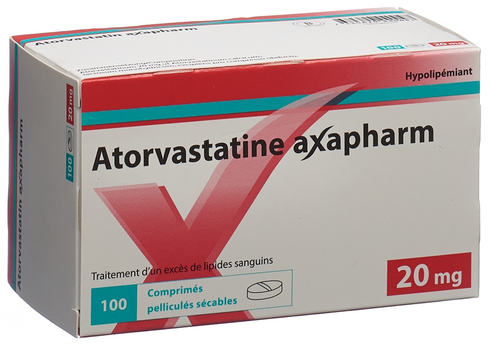 ATORVASTATINE axapharm 20 mg, Bild 2 von 2