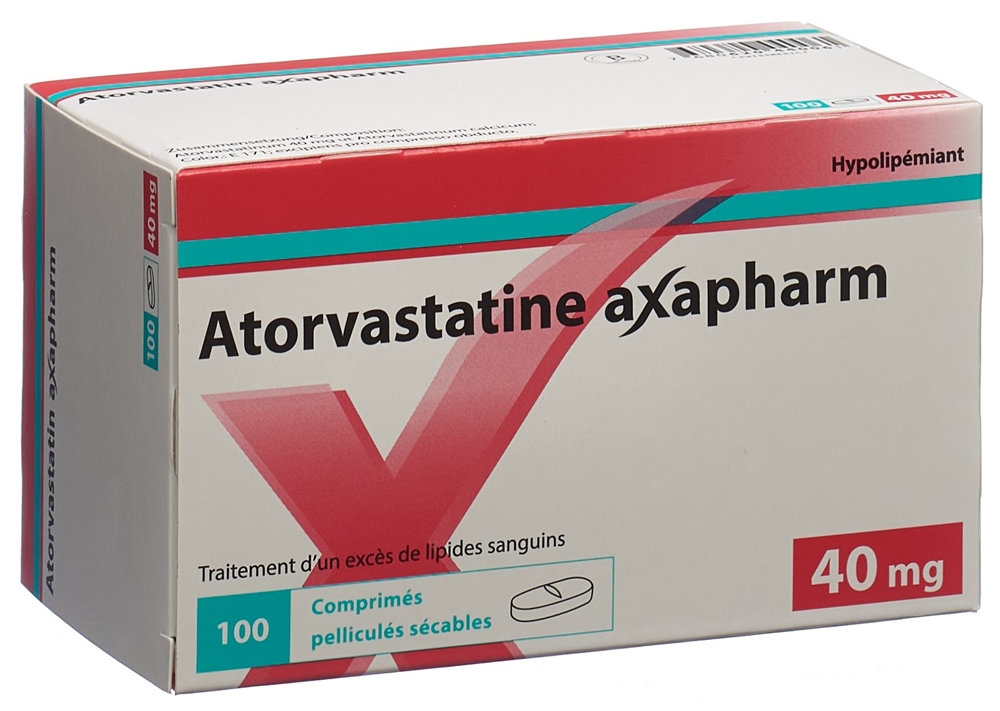 ATORVASTATINE axapharm 40 mg, Bild 2 von 2