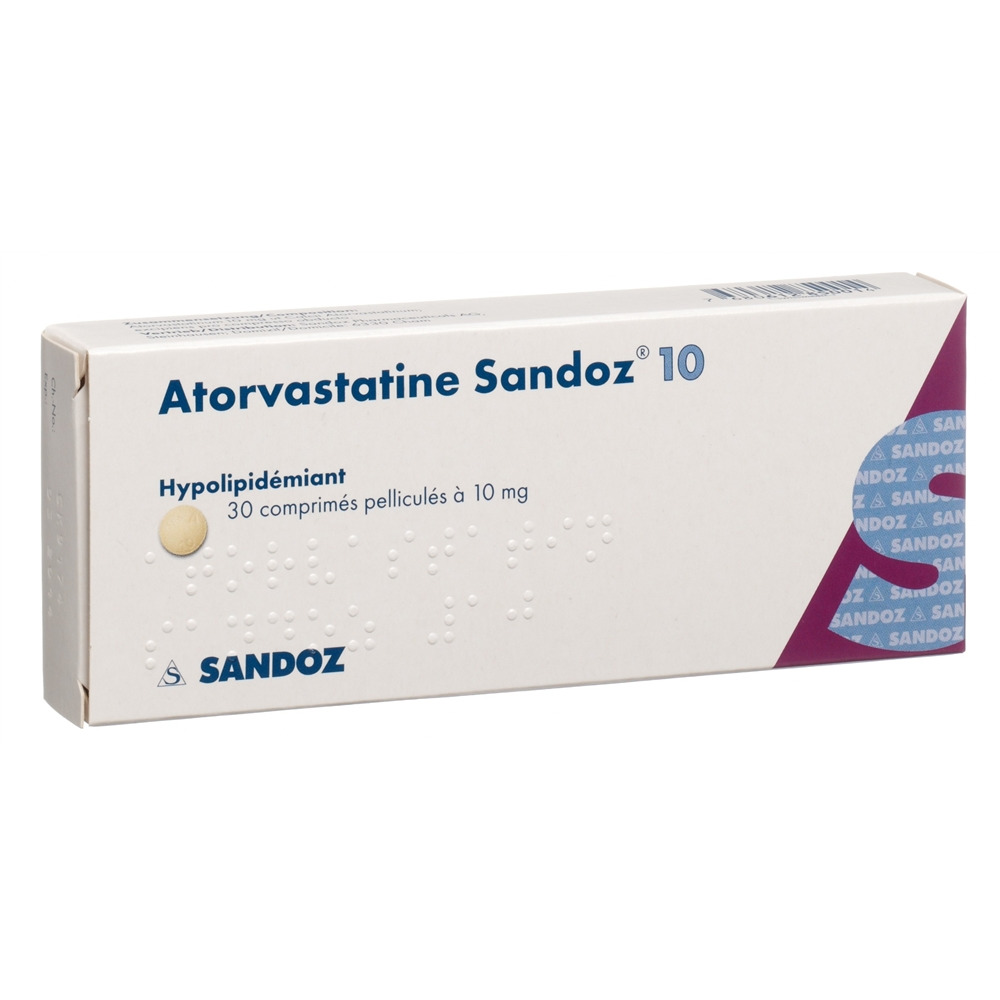 ATORVASTATINE Sandoz 10 mg, Bild 2 von 2