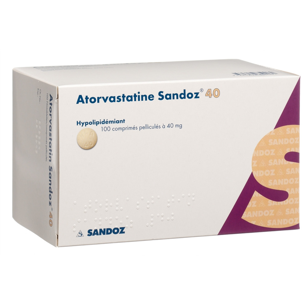 ATORVASTATINE Sandoz 40 mg, Bild 2 von 2