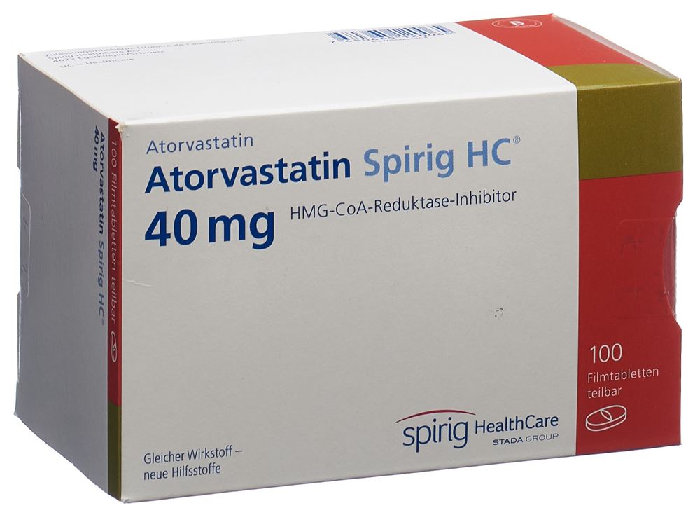 ATORVASTATINE Spirig HC 40 mg, Hauptbild