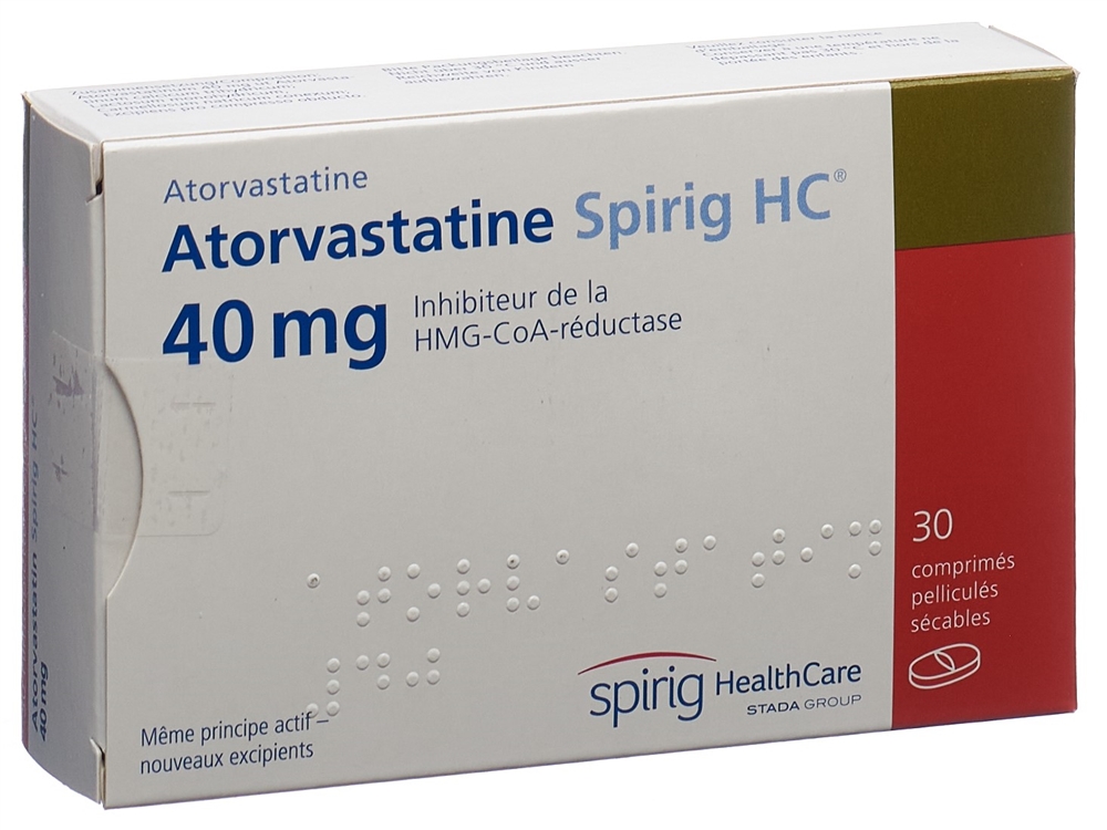 ATORVASTATINE Spirig HC 40 mg, Bild 2 von 2