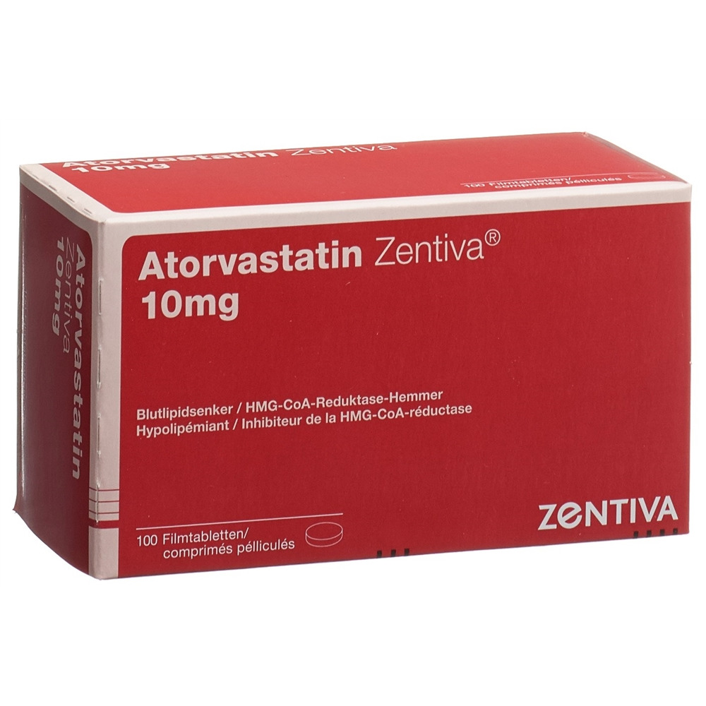 ATORVASTATINE Zentiva 10 mg, image principale