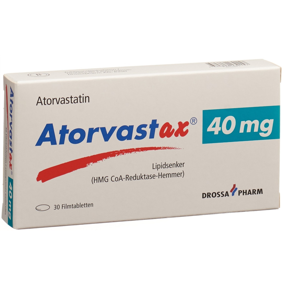 ATORVASTAX cpr pell 40 mg blist 30 pce, image principale