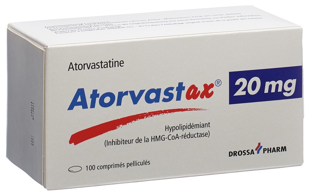ATORVASTAX Filmtabl 20 mg Blist 100 Stk, Bild 2 von 2