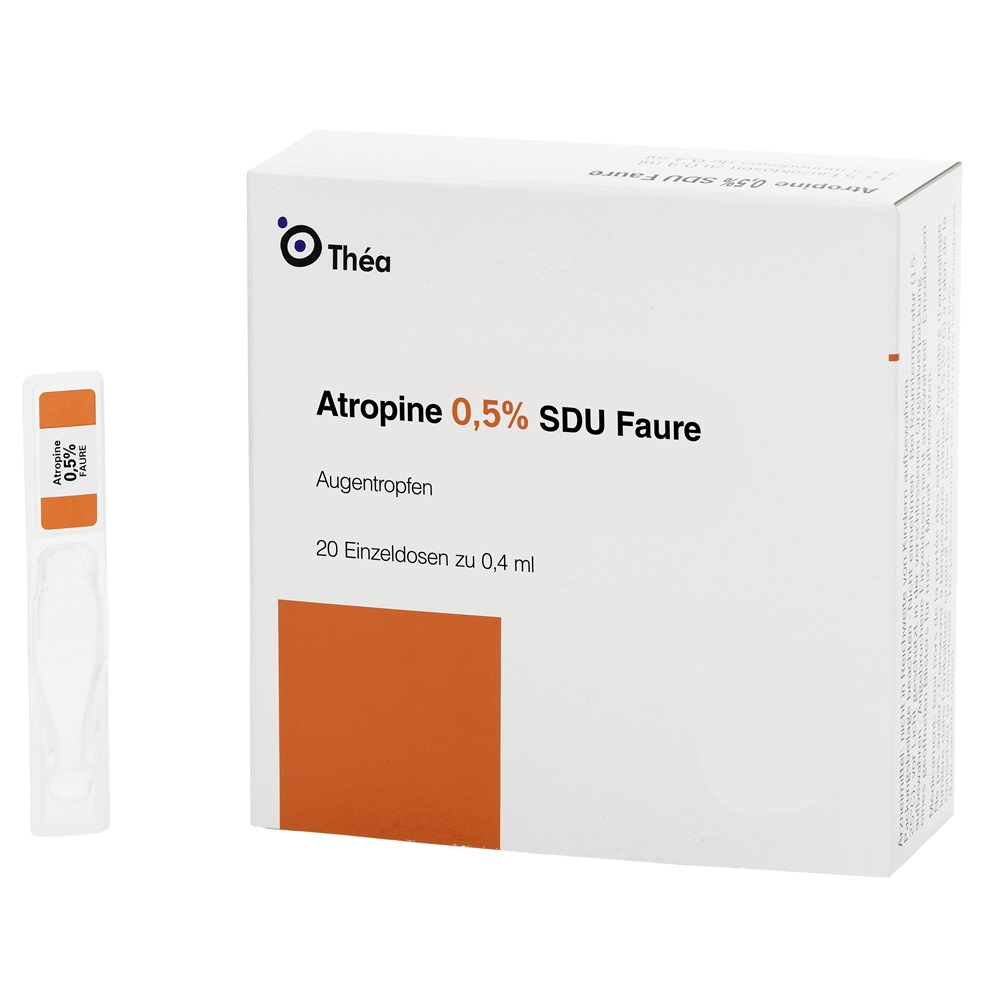 ATROPINE SDU Faure 0.5 %, Hauptbild