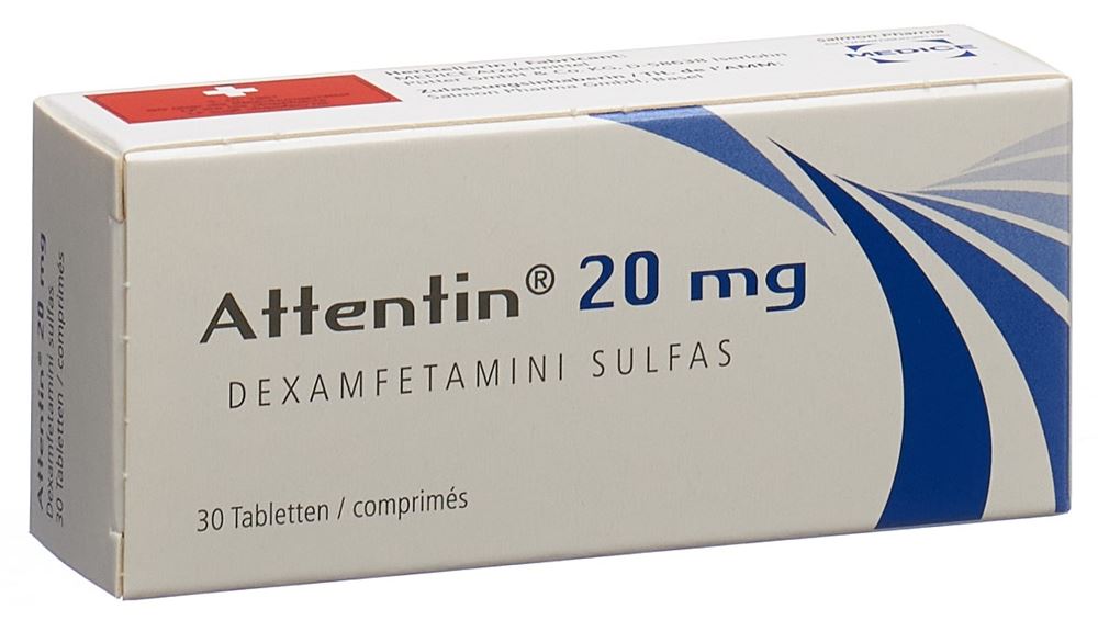 ATTENTIN cpr 20 mg blist 30 pce, image principale