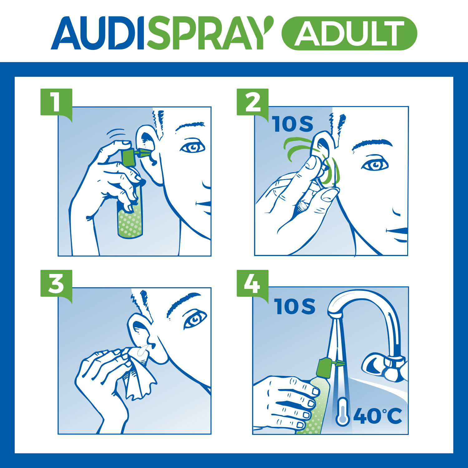 AUDISPRAY Adult Hygiène des oreilles, image 5 sur 5