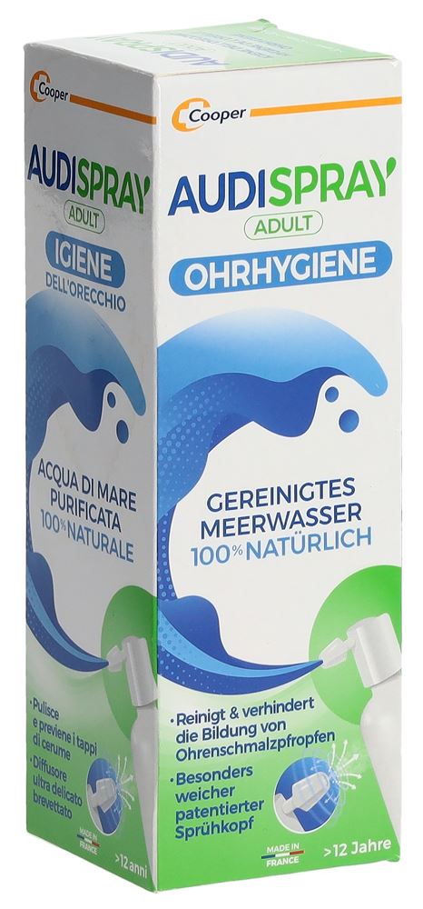 AUDISPRAY Adult Hygiène des oreilles