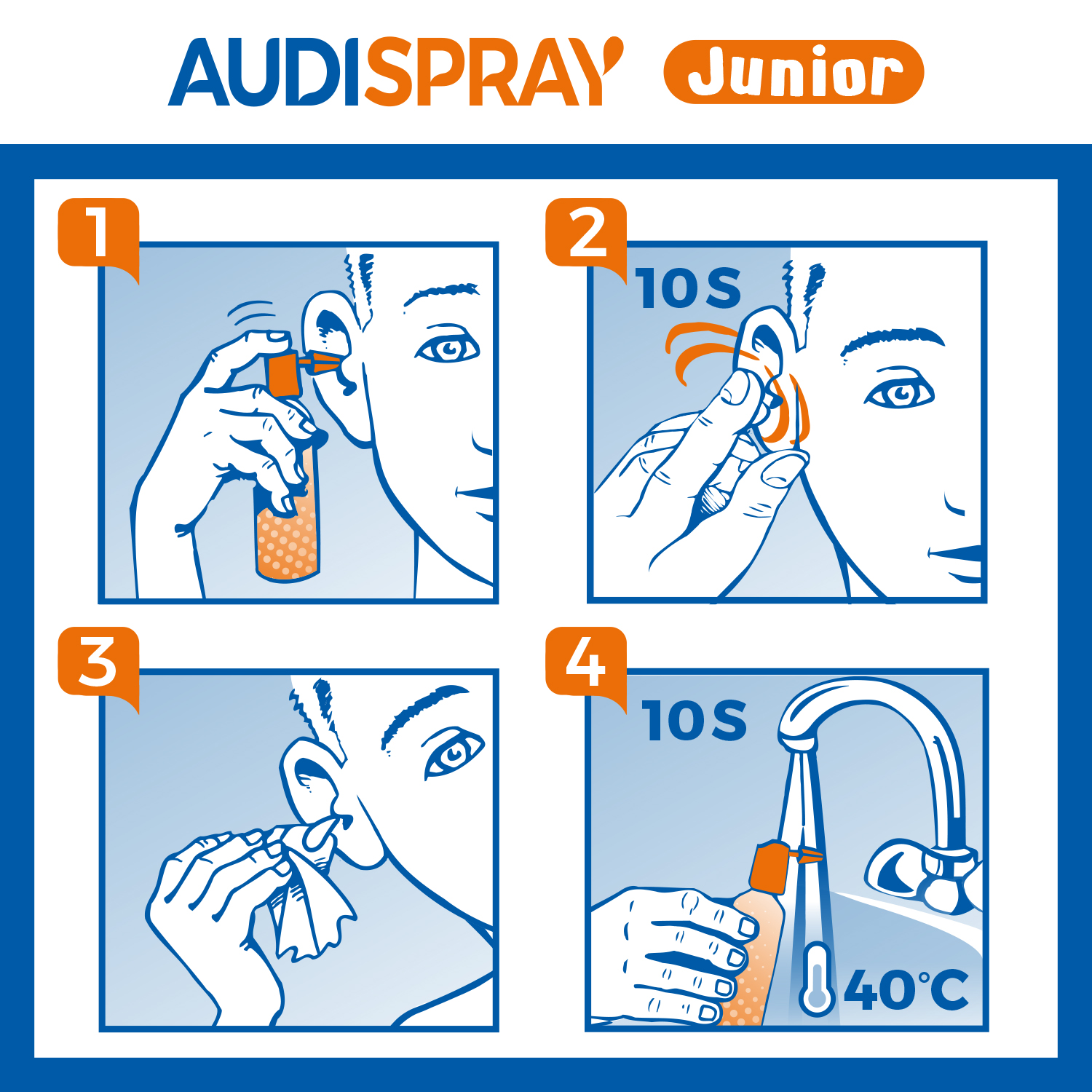 AUDISPRAY Junior Hygiène des oreilles, image 4 sur 5