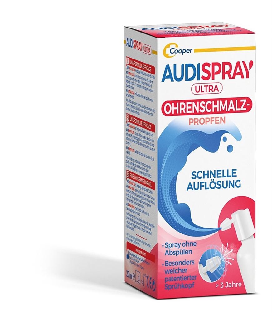 AUDISPRAY Ultra Bouchons de cérumen, image principale