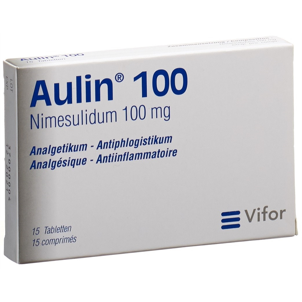 AULIN cpr 100 mg blist 15 pce, image principale