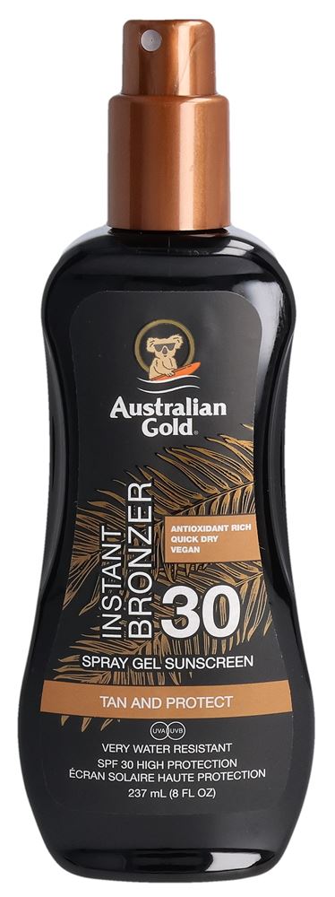 AUSTRALIAN GOLD Spray Gel mit Bronzer