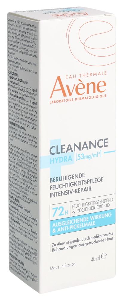 AVENE cleanance HYDRA crème