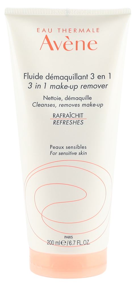 AVENE Fluide Démaquillant 3en1