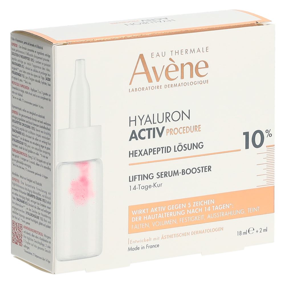 AVENE hyaluron active procedure hexapeptide sérum