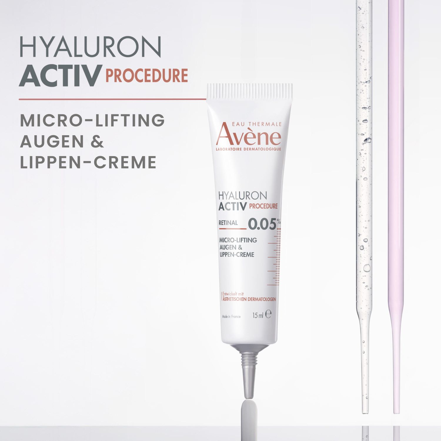 AVENE hyaluron active procedure yeux et lèvres, image 2 sur 5