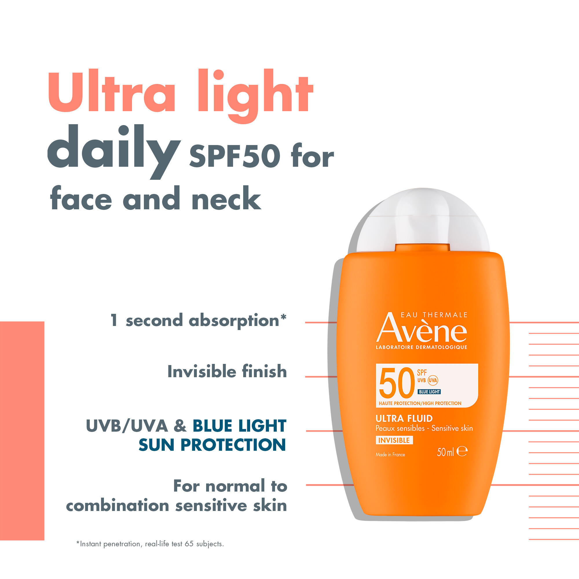 AVENE SUN Ultra Fluid Invisible, Bild 3 von 3