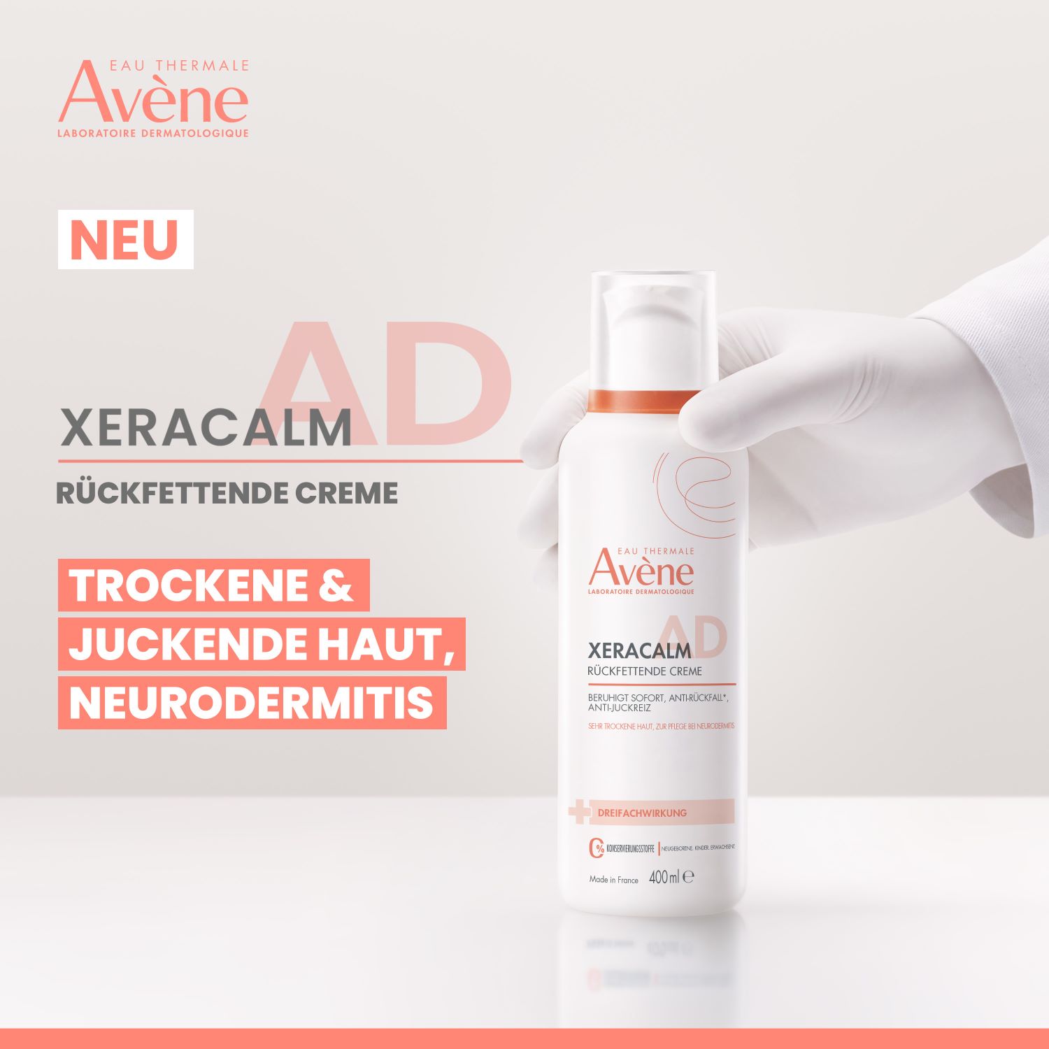 AVENE XeraCalm A.D Creme, Bild 4 von 5