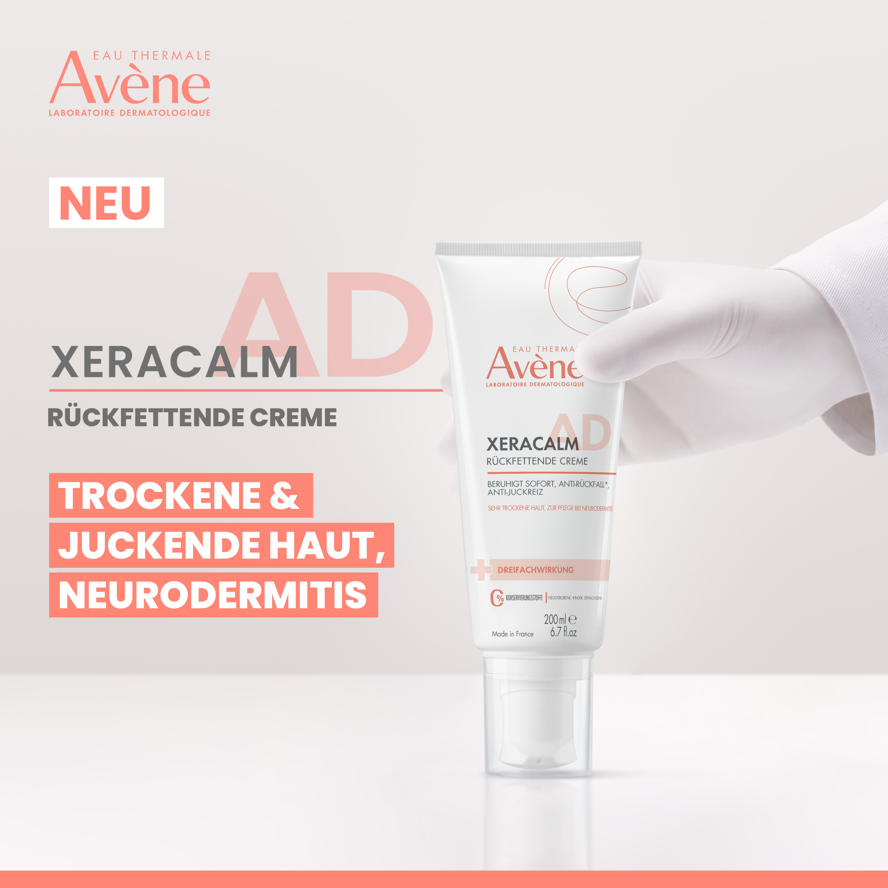 AVENE XeraCalm A.D Creme, Bild 3 von 5