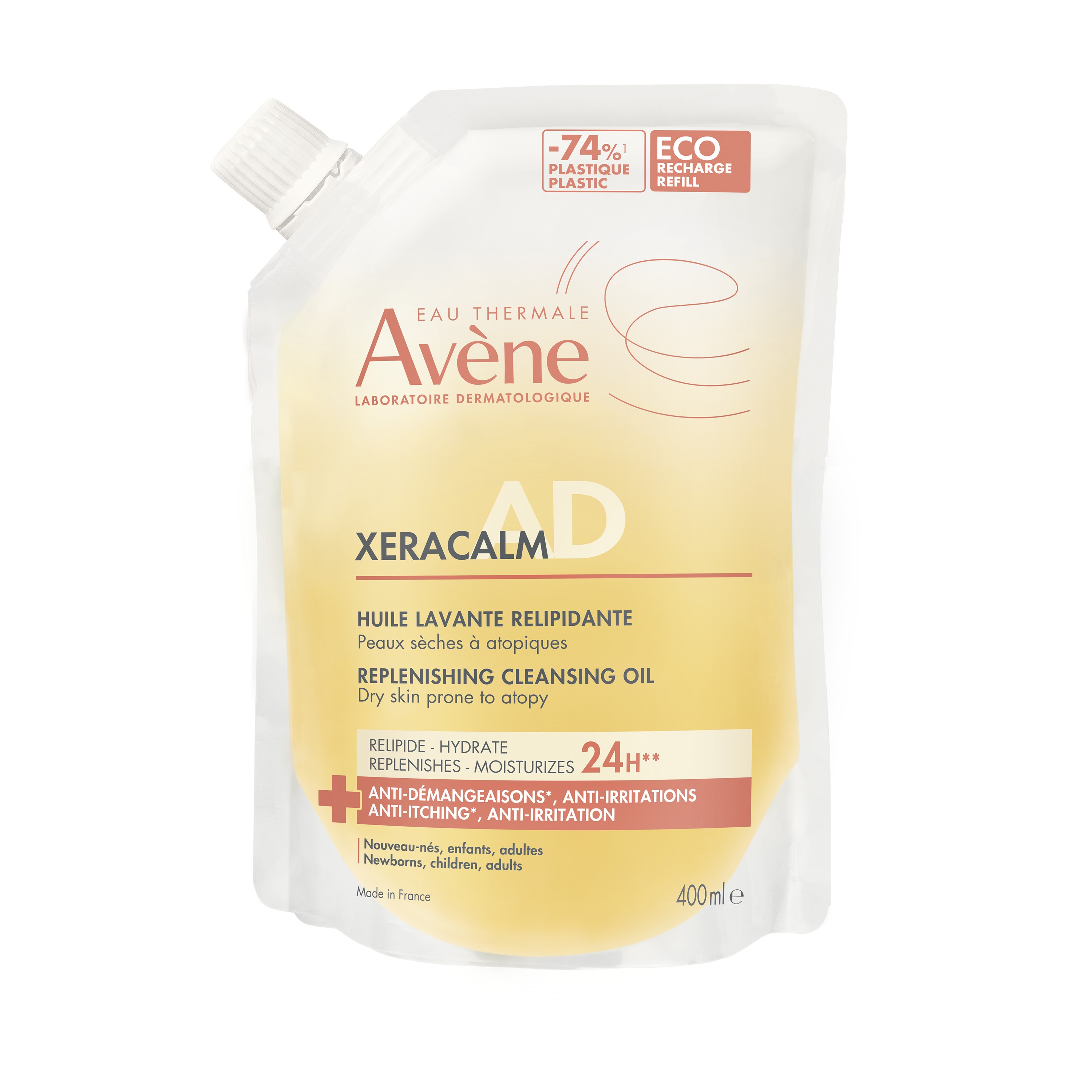 AVENE XeraCalm A.D huile lavante