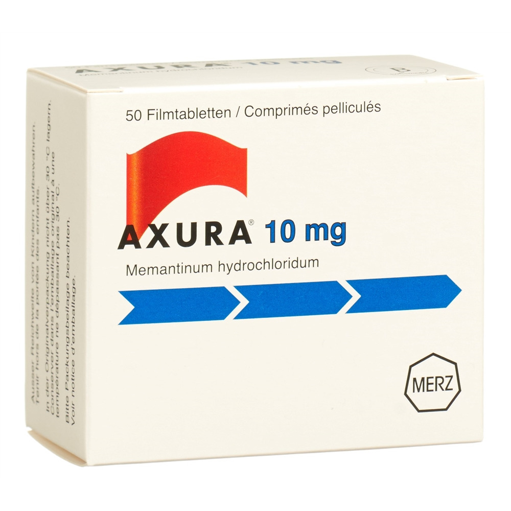 AXURA Filmtabl 10 mg Blist 50 Stk, Bild 2 von 3