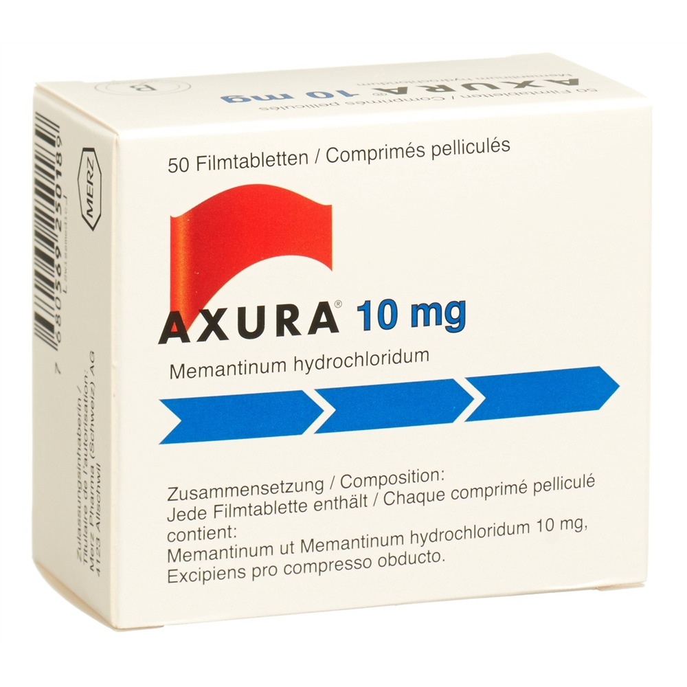 AXURA Filmtabl 10 mg Blist 50 Stk, Bild 3 von 3