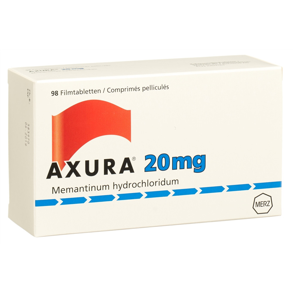 AXURA Filmtabl 20 mg Blist 98 Stk, Bild 2 von 3