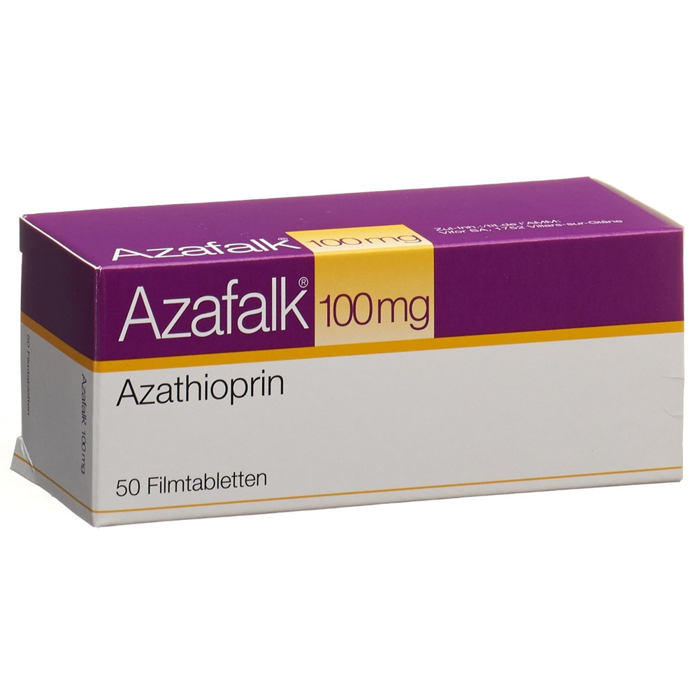 AZAFALK cpr pell 100 mg blist 50 pce, image principale