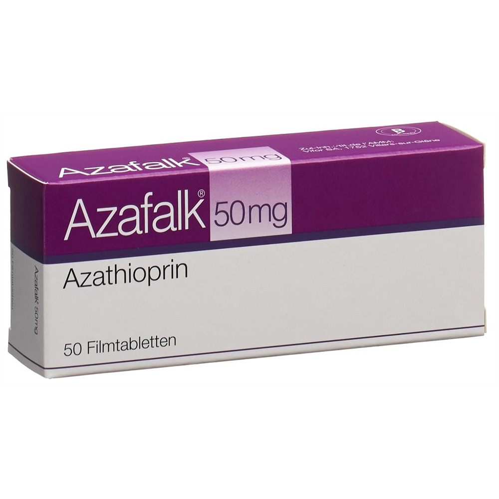 AZAFALK cpr pell 50 mg blist 50 pce, image principale