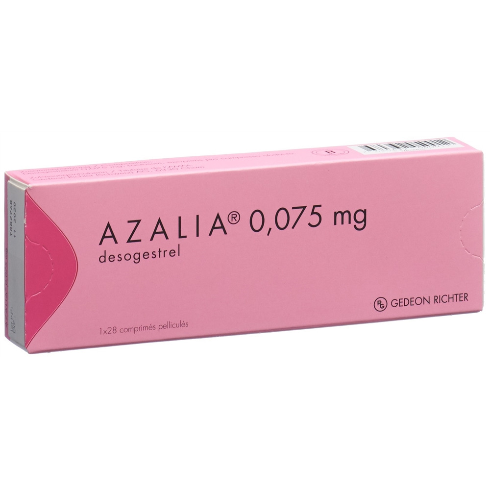 AZALIA cpr pell 0.075 mg blist 28 pce, image 2 sur 2