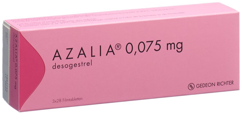 AZALIA Filmtabl 0.075 mg Blist 28 Stk, Hauptbild