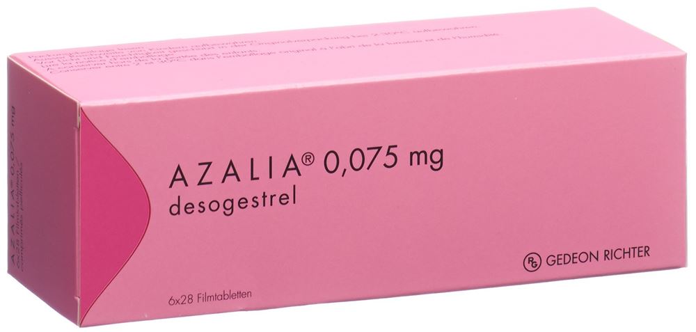 AZALIA Filmtabl 0.075 mg Blist 28 Stk, Hauptbild